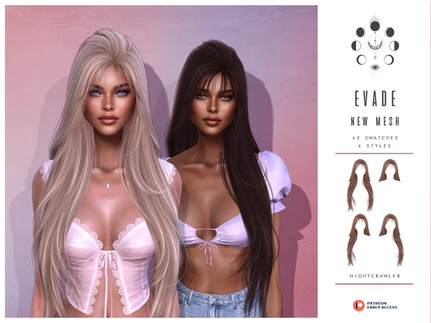 Скриншот мода Прическа Evade Hair